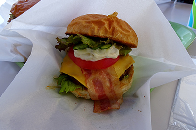 たんばらチーズバーガー